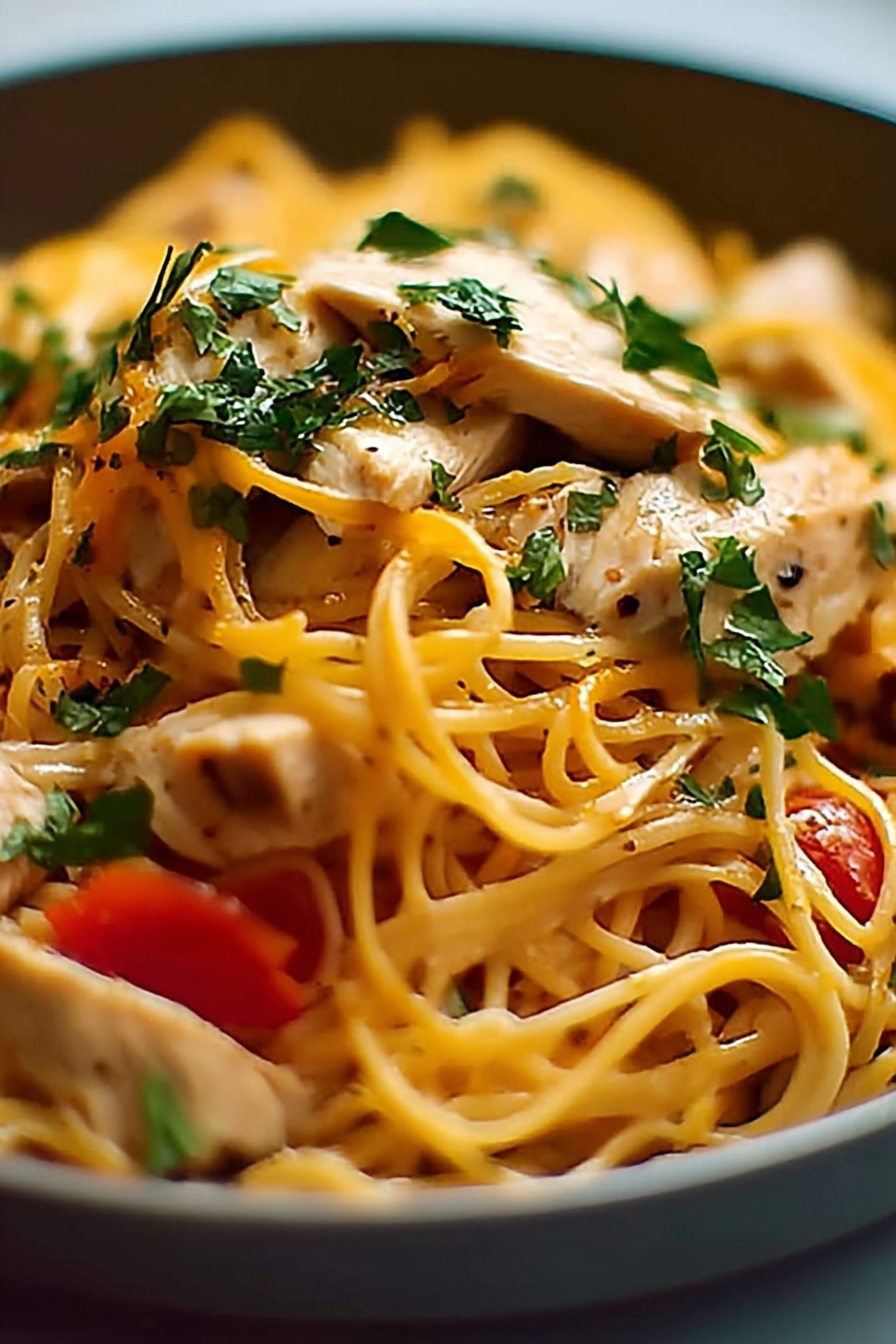 Easy Chicken Spaghetti image 2