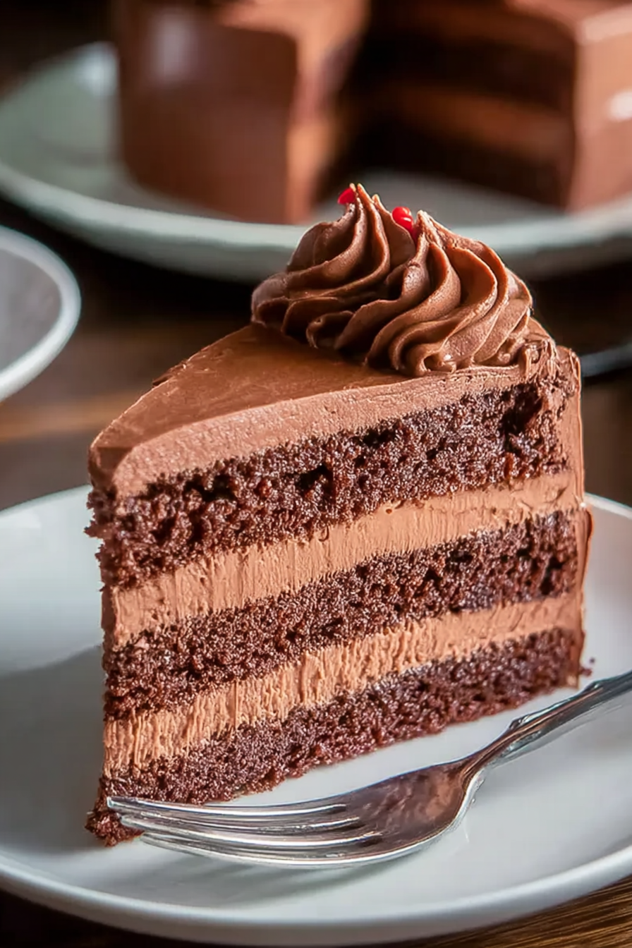 Chocolate Mousse Cake Recipe image 2