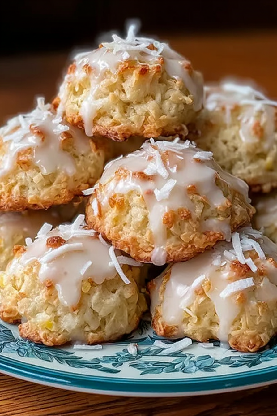 Dolly Parton Coconut Cookies with Lemon Glaze image 2