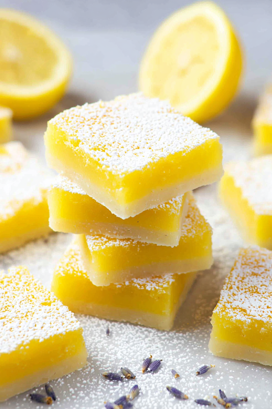 Lavender Lemon Bars Recipe image 2