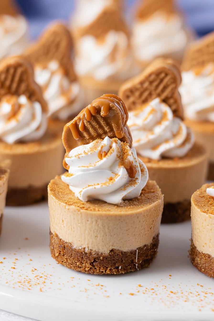 Mini Biscoff Cheesecakes image 2