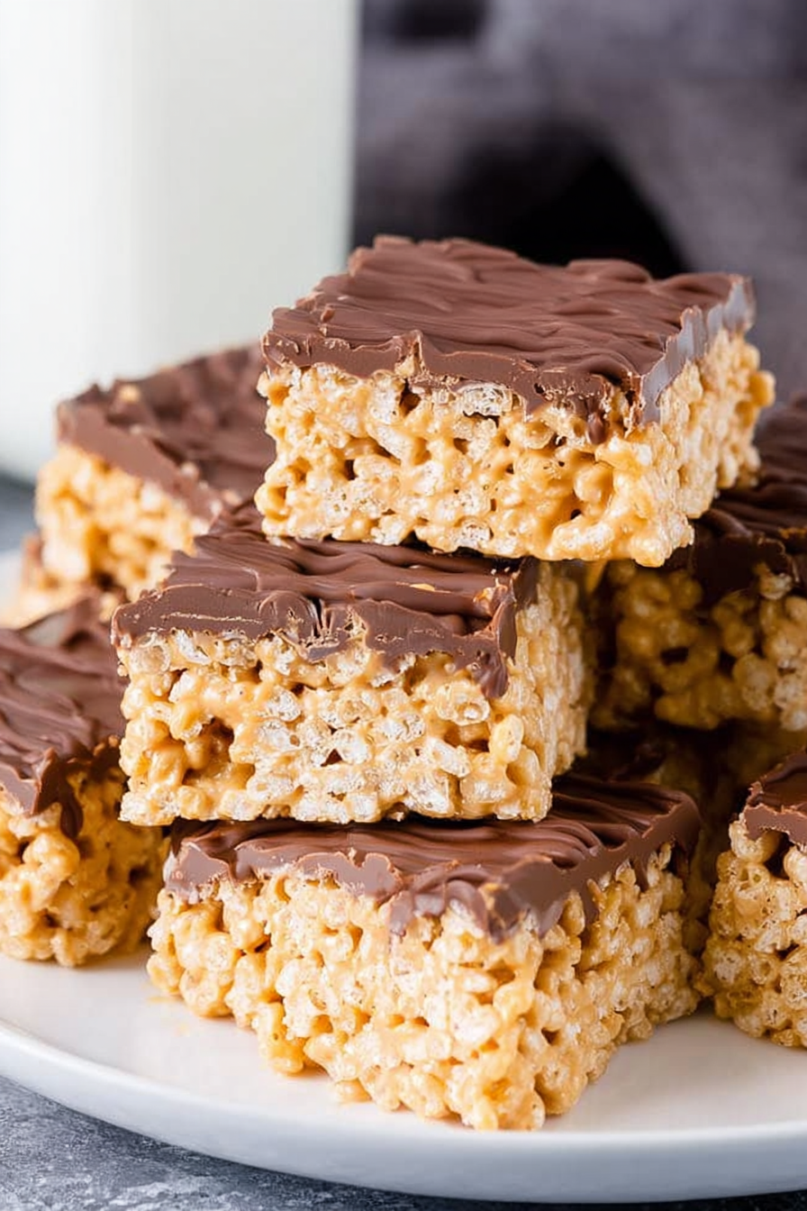 Peanut Butter Rice Krispie Treats Recipe image 2