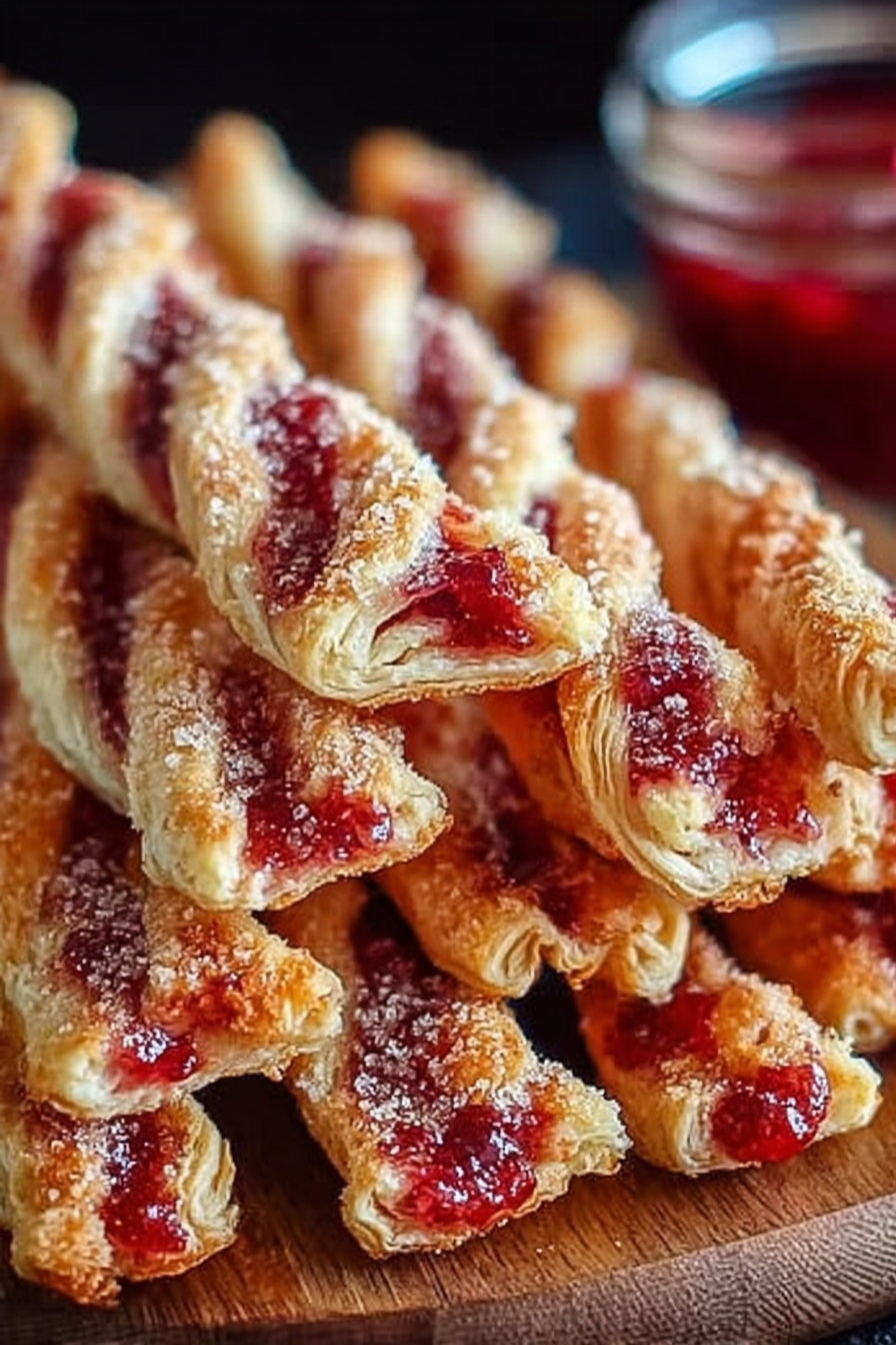 Raspberry Pastry Twists image 2