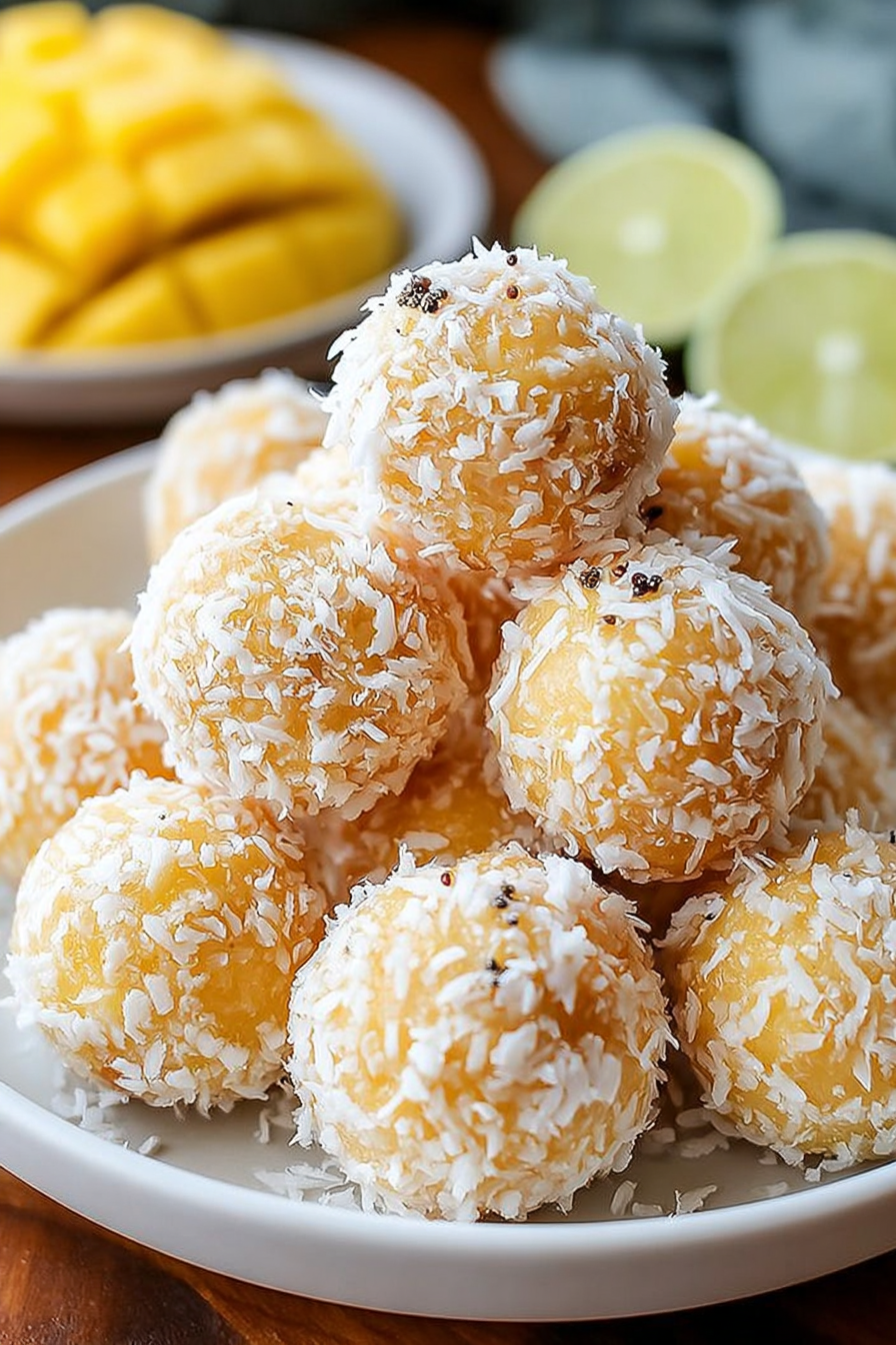 Tropical Pineapple Coconut Balls image 2