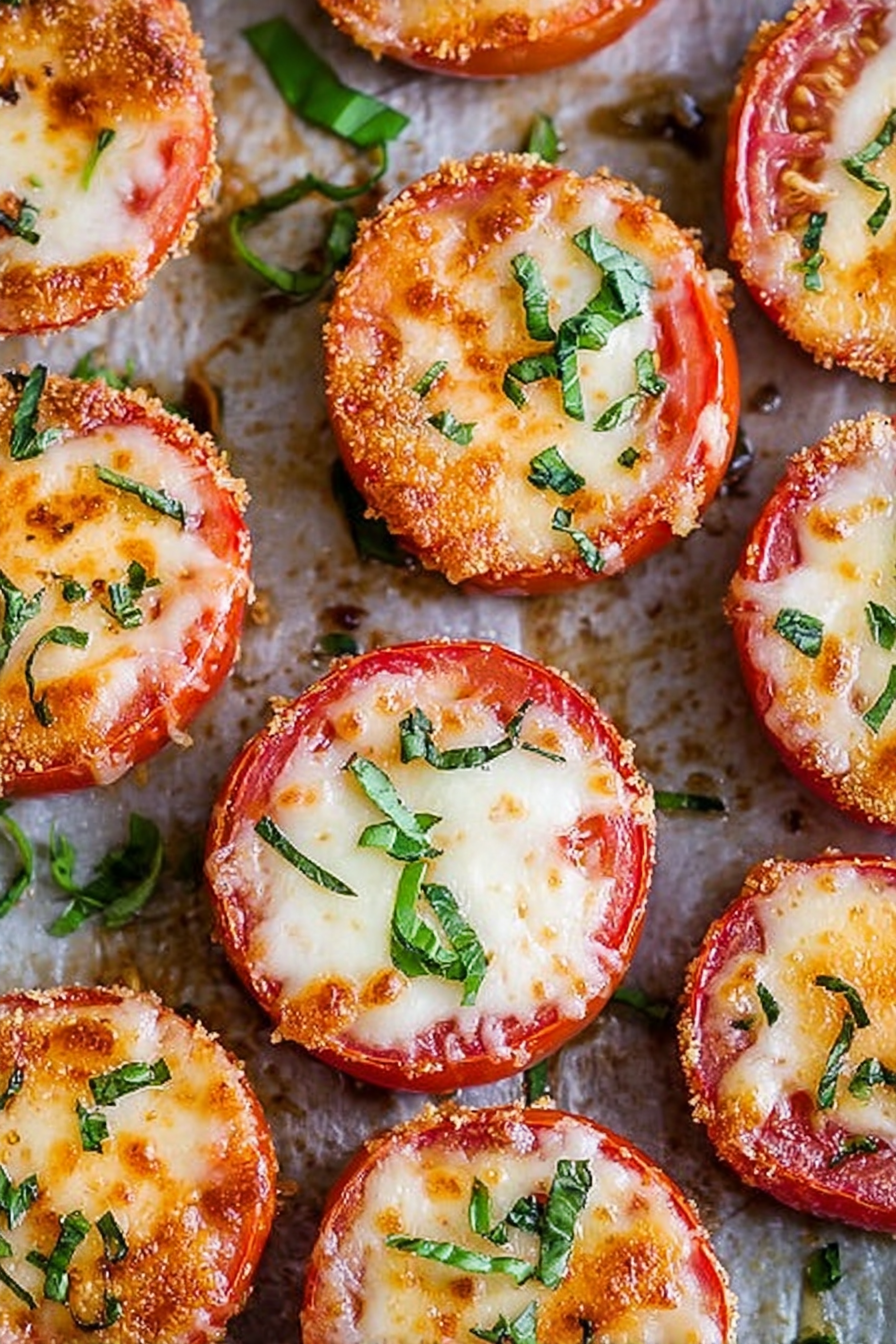 Baked Tomatoes with Cheese image 2