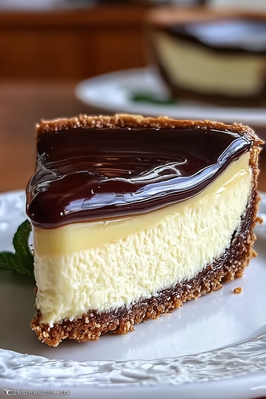 Boston Cream Pie Cheesecake image 2