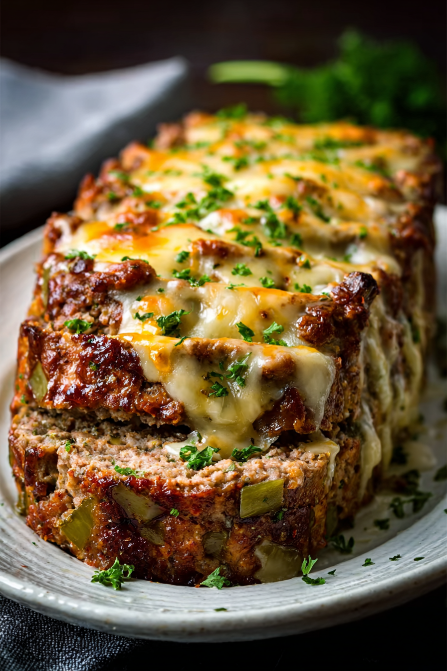 Classic Philly Cheesesteak Meatloaf image 2
