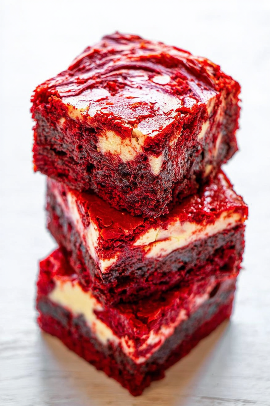 Decadent Red Velvet Cheesecake Brownies image 2