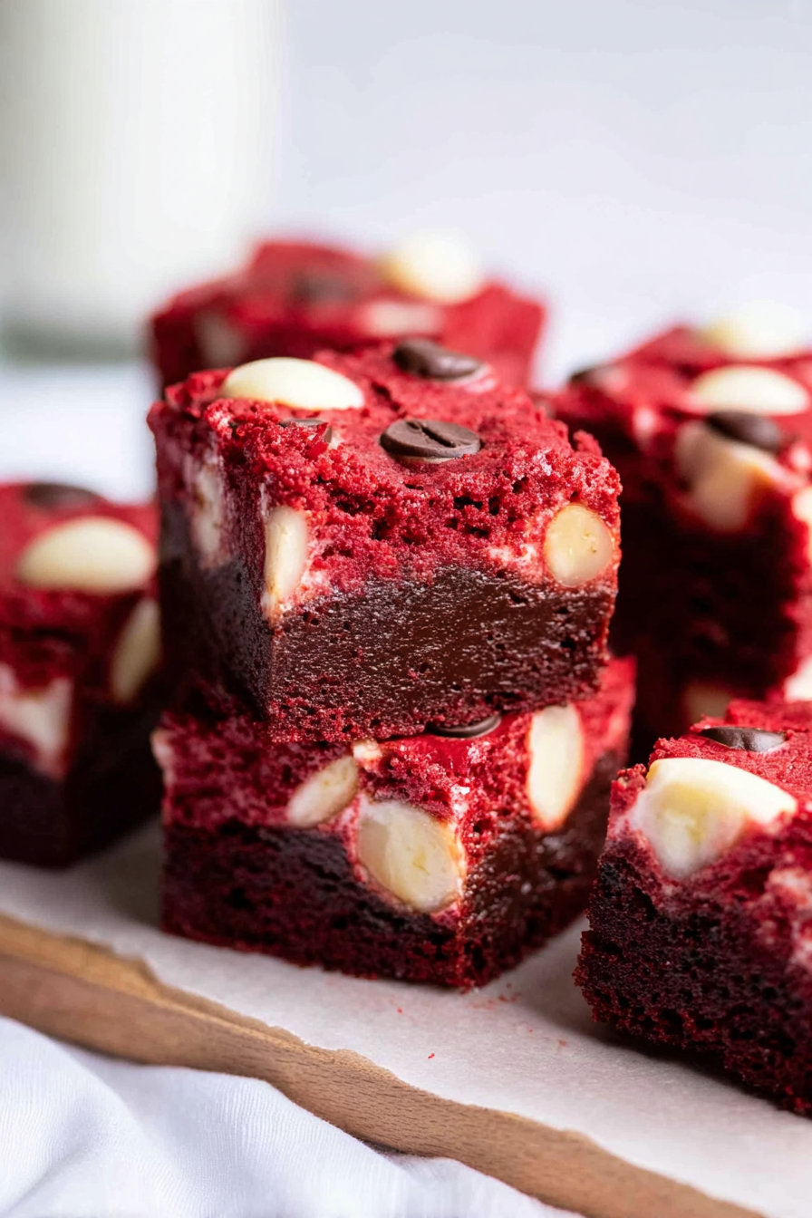 Red Velvet Brownies image 2