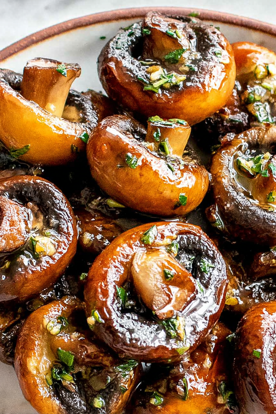 Sautéed Mushrooms with Garlic Butter image 2