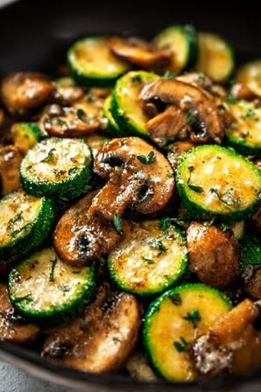 Skillet Zucchini and Mushrooms image 2