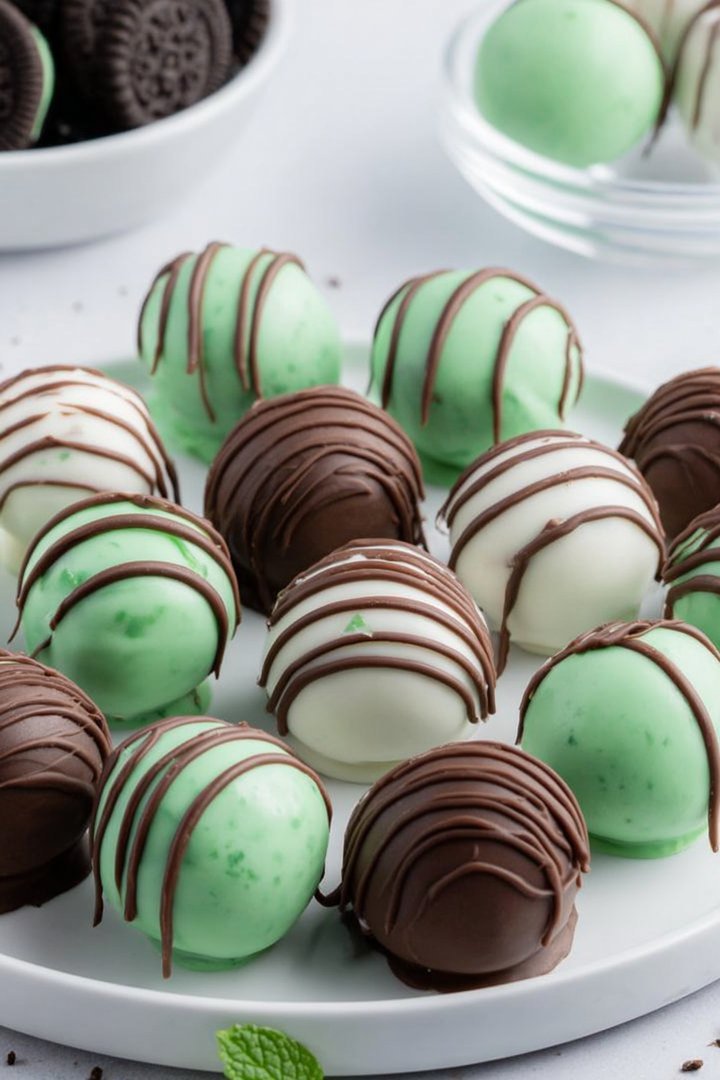 Chocolate Mint Oreo Truffles image 2