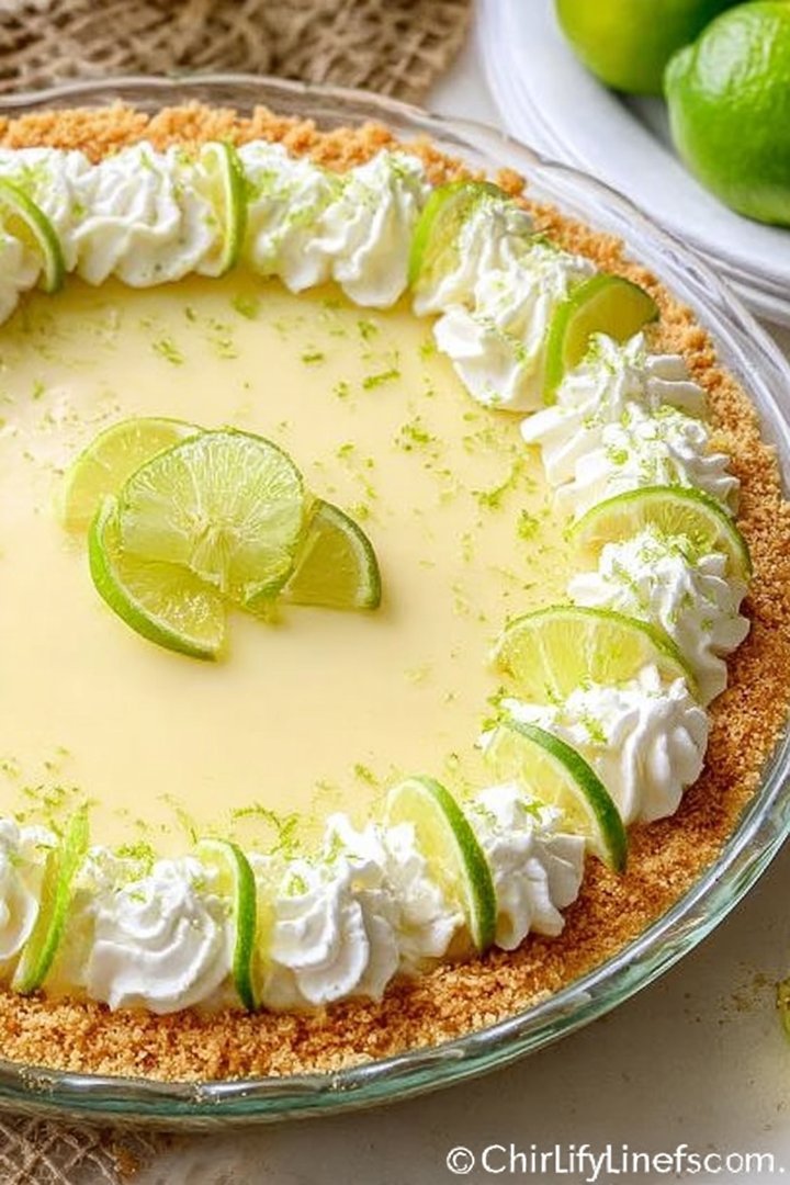 Condensed Milk Key Lime Pie Recipe image 2