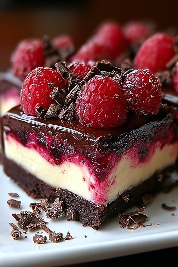 Dark Chocolate Raspberry Cheesecake: Indulge in a Decadent Dessert Delight image 2