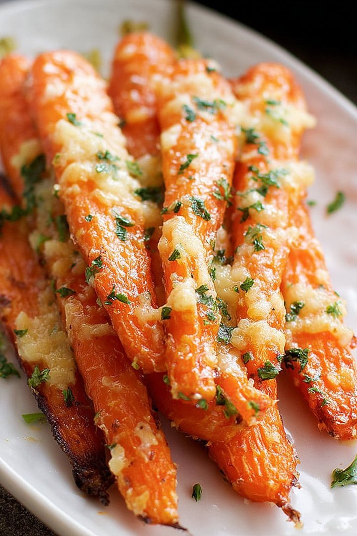 Garlic Parmesan Roasted Carrot image 2