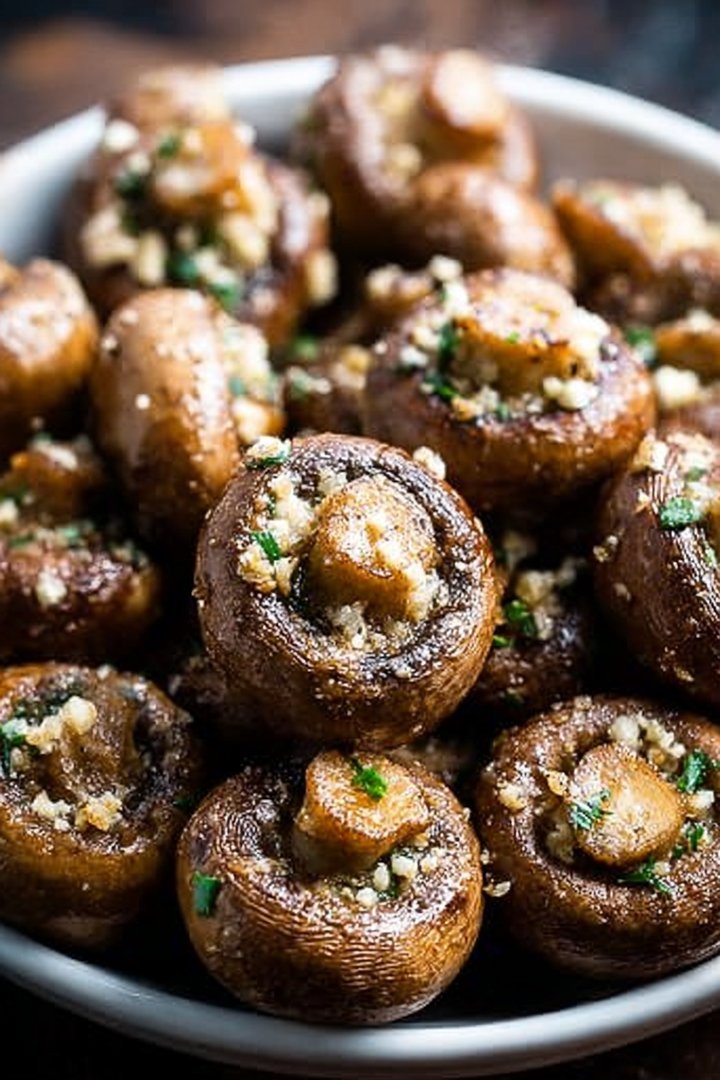 Garlicky Oven Roasted Mushrooms image 2