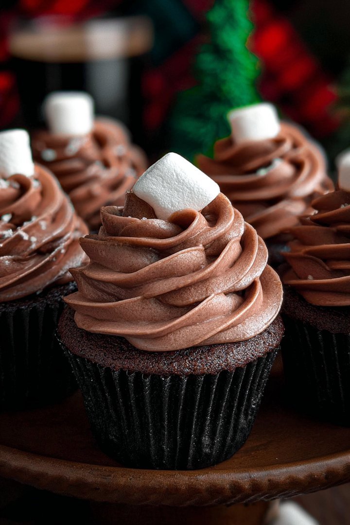 Hot Cocoa Cupcakes image 2
