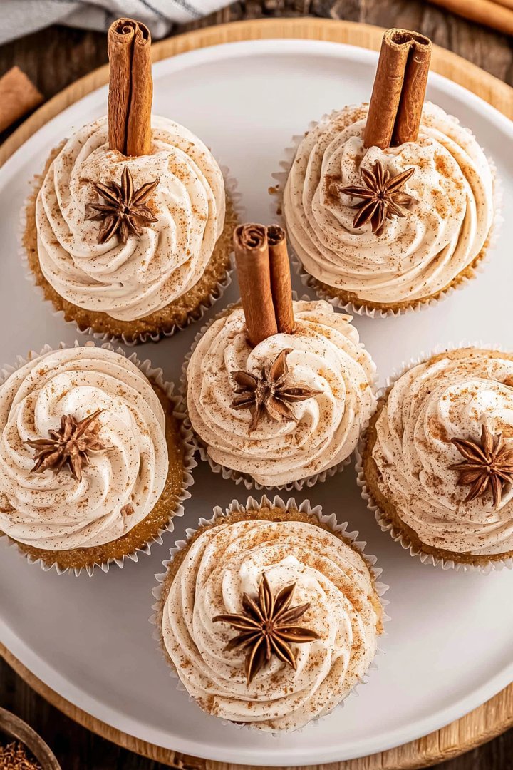 Spiced Chai Latte Cupcakes image 2