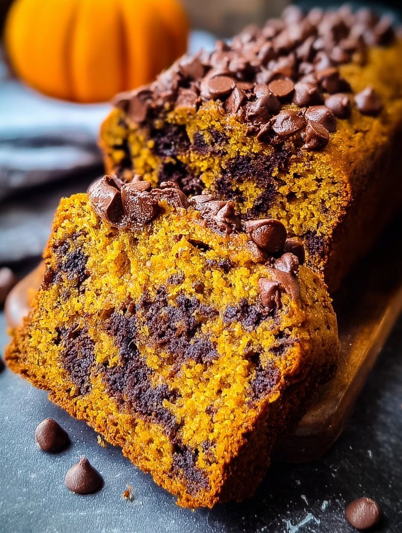 Best Chocolate Chip Pumpkin Bread image 2