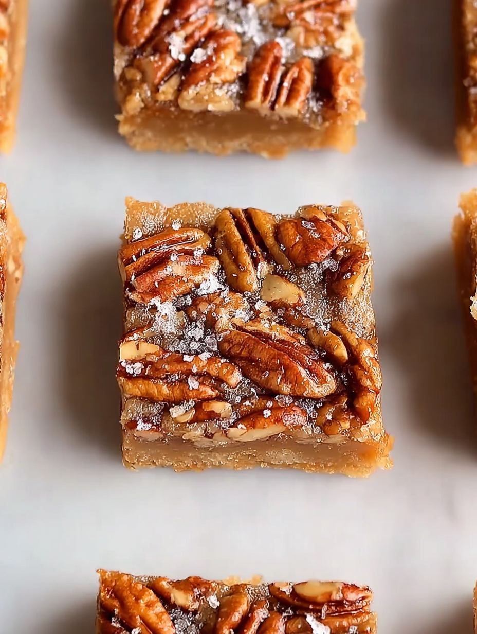Classic Salted Maple Pecan Bars - Alrightwithme image 2