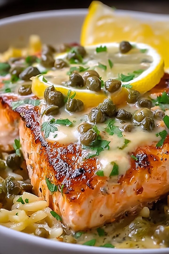 Creamy Lemon Caper Butter Salmon: An Incredible Ultimate Recipe image 2