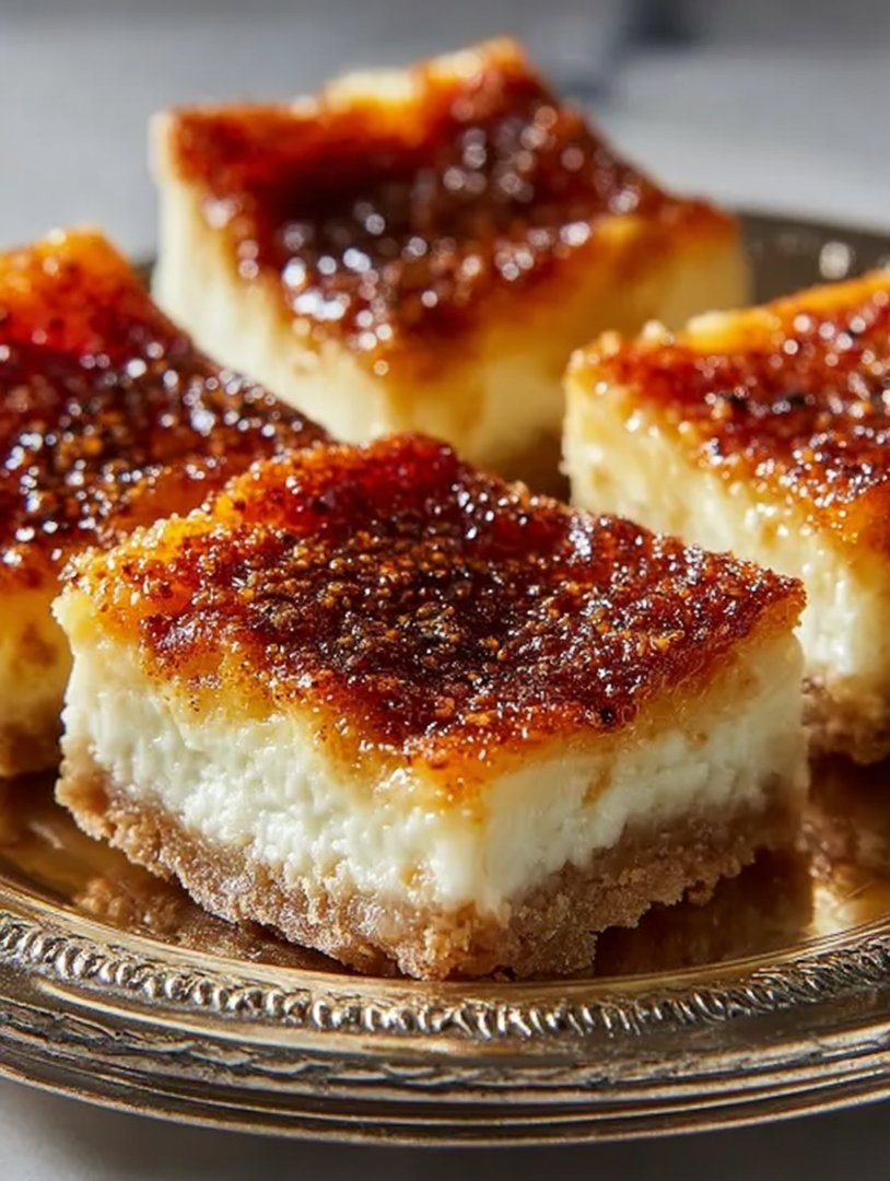 Crème Brûlée Cheesecake Bars image 2