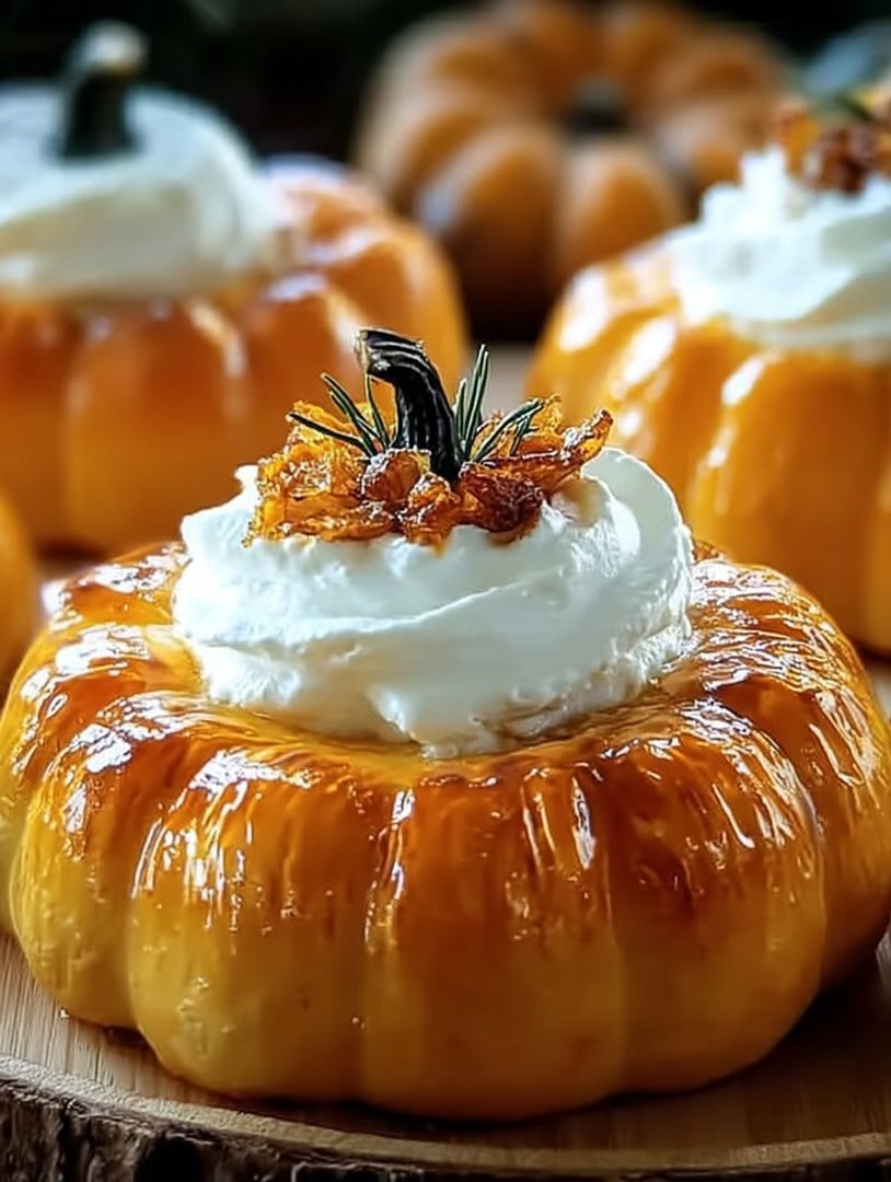 Crescent Pumpkins: Amazing Ultimate Cream Cheese & Pumpkin Pie Filling Treats image 2