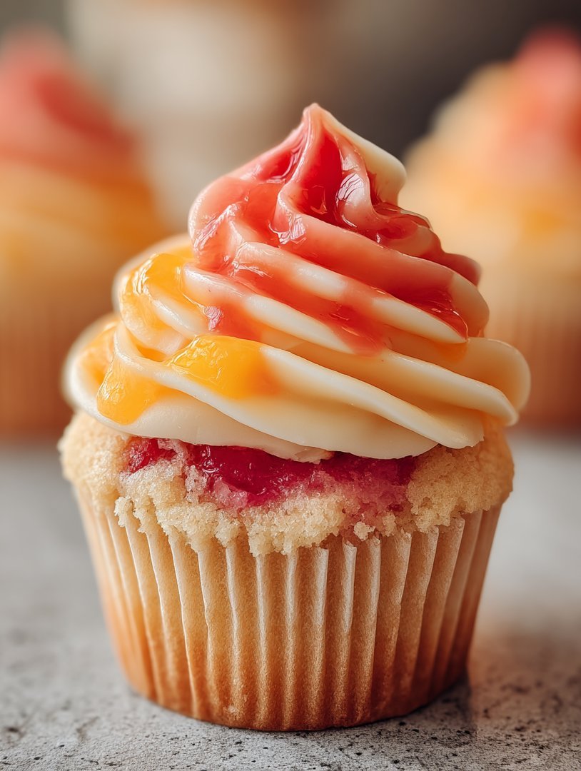 Mango Strawberry Sunset Cupcakes: A Delightful Recipe! image 2