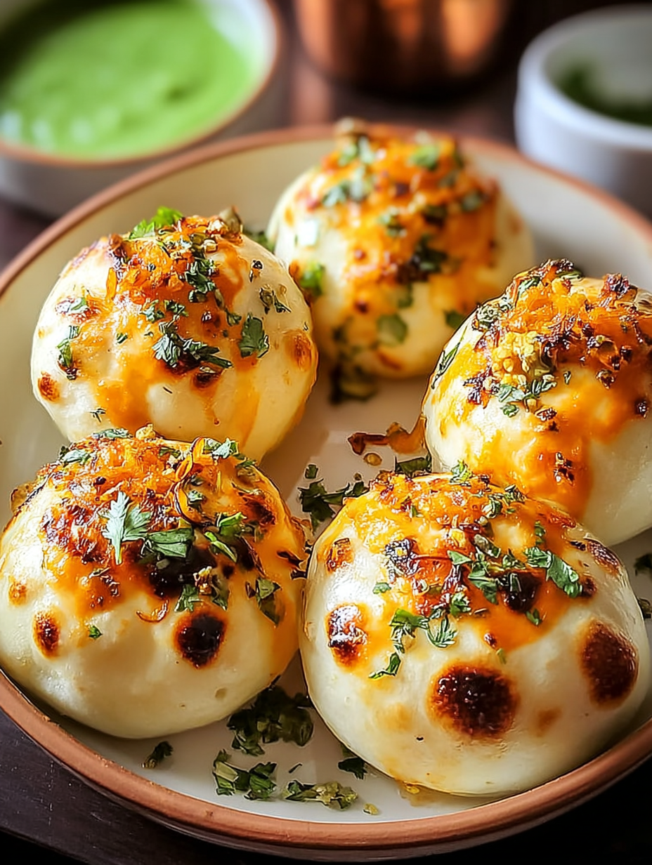 Achari Paneer Naan Bombs image 2