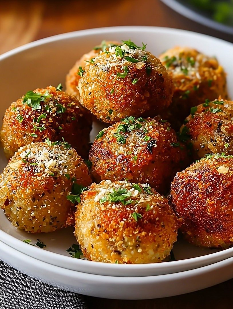 Baked Chicken Boudin Balls Recipe image 2