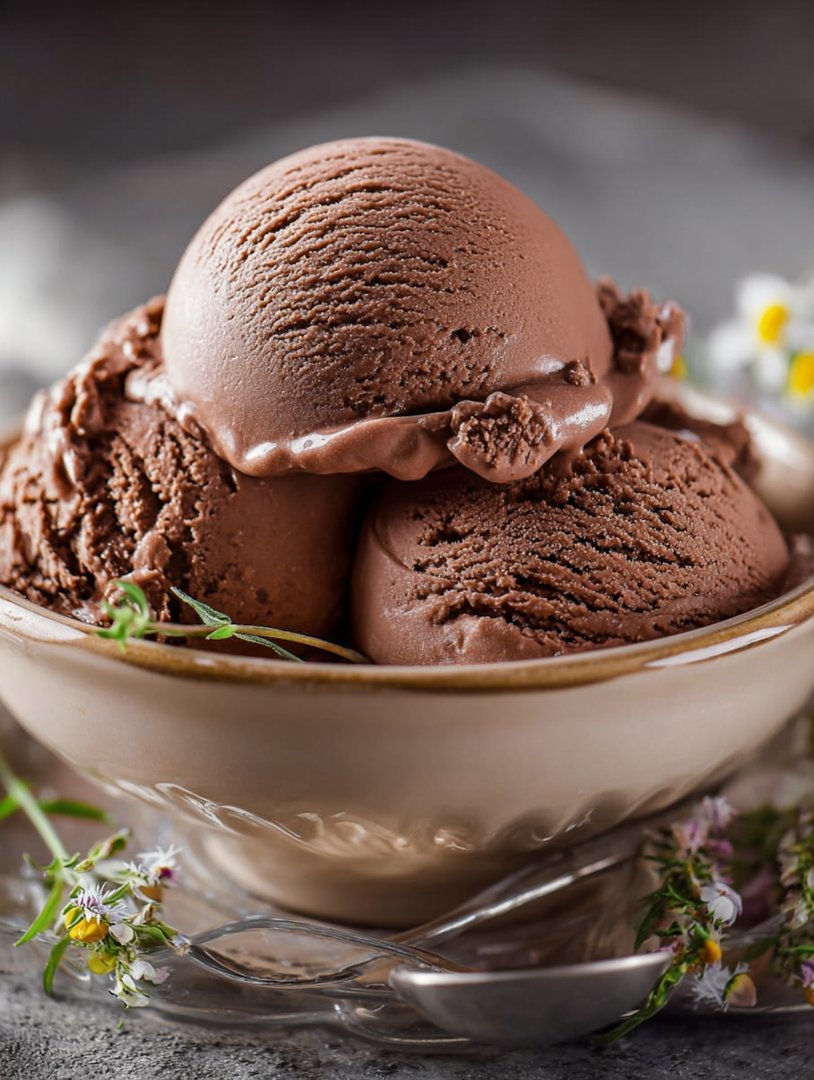 Chocolate Custard Ice Cream Recipe image 2