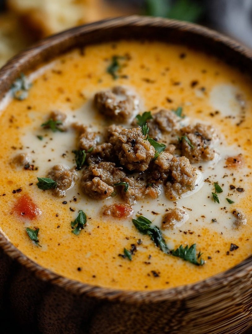 Comforting Cheese Burger Soup Recipe image 2