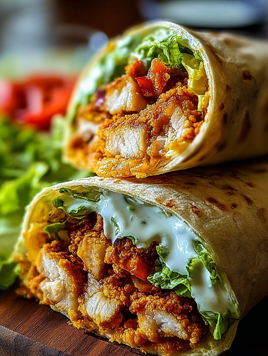 Crispy Chicken Ranch Snack Wrap image 2