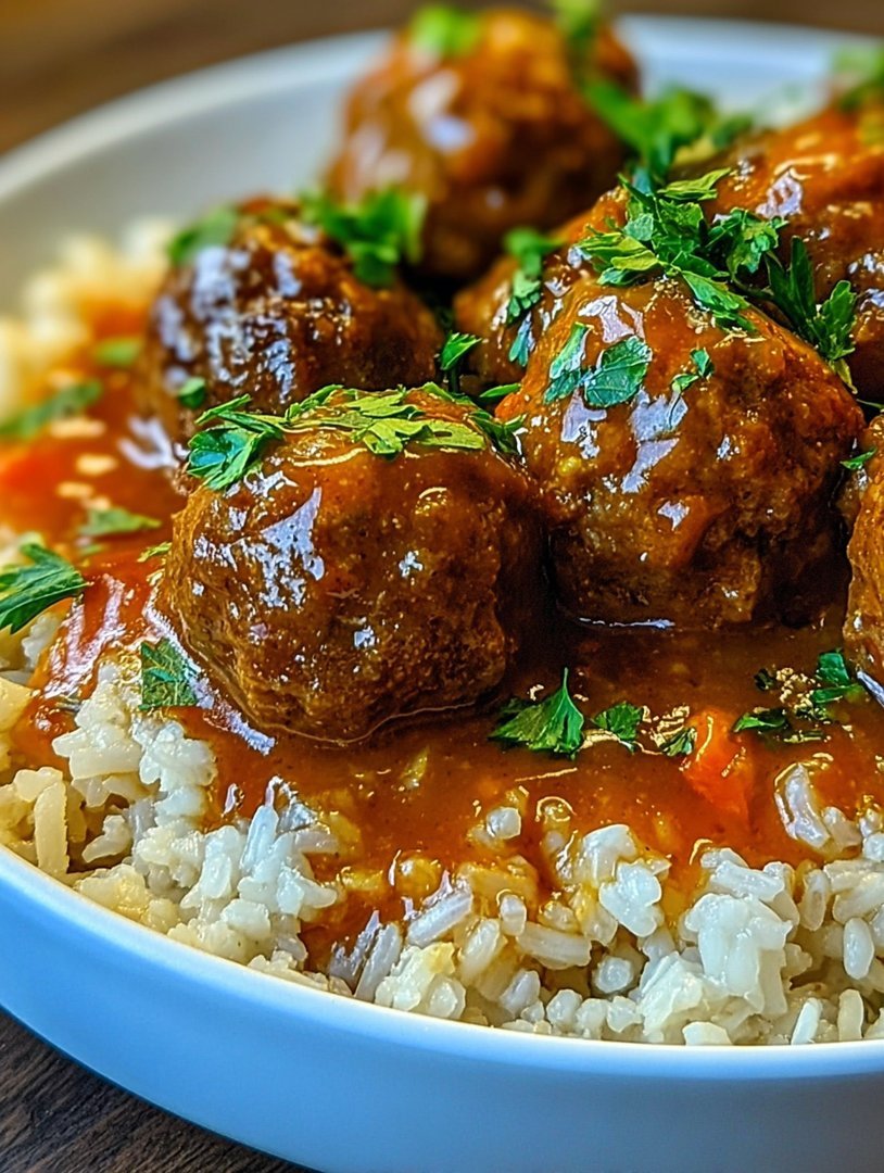 Delicious Vealupine Meatballs and Rice Recipe image 2