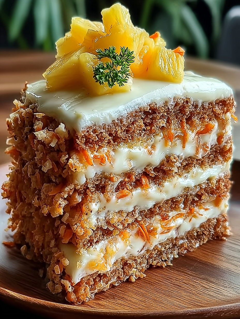 Hawaiian Carrot Pineapple Cake image 2