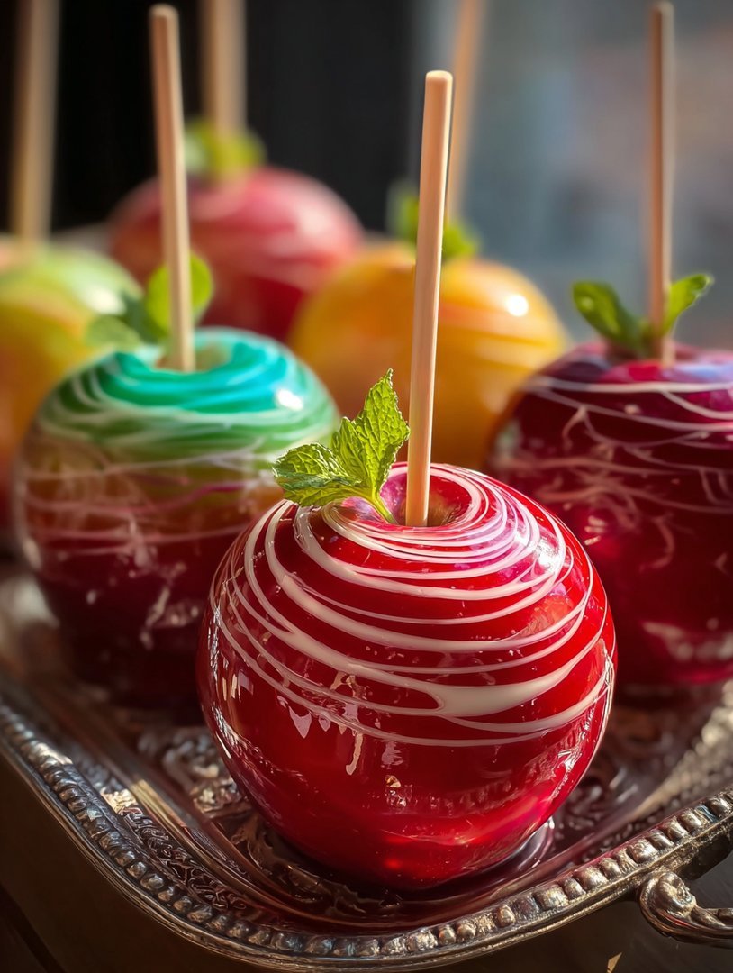 Kool-Aid Swirl Candy Apples image 2