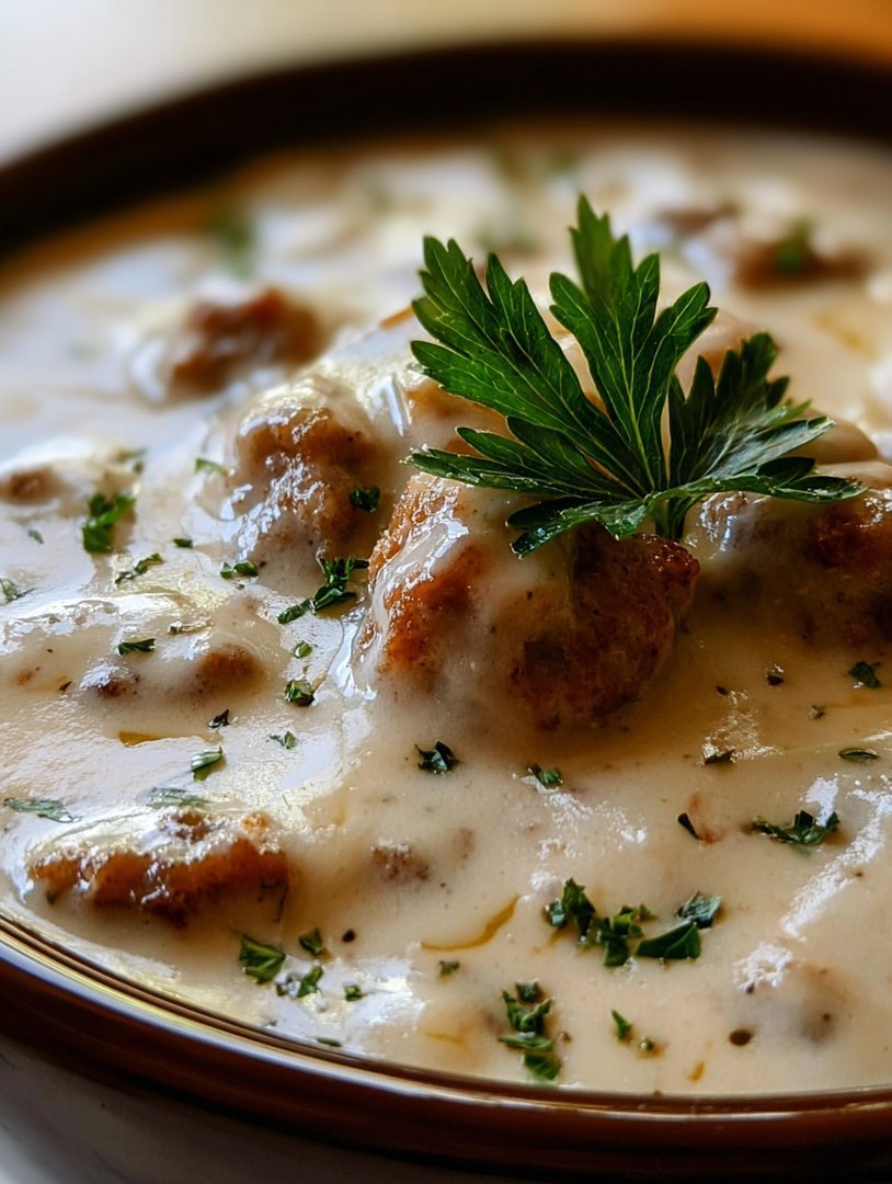 Old-Fashioned Chicken Sausage Gravy Recipe image 2