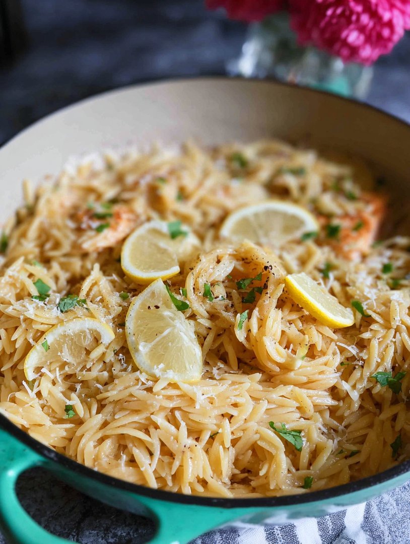 One Pot Lemon Orzo Pasta: Easy, Zesty, and Perfect for Busy Nights image 2
