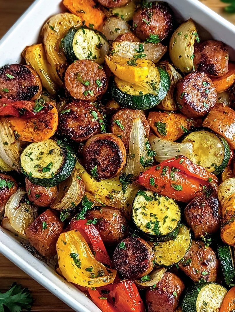 Sheet Pan chicken chicken sausage & Veggies: An Incredible Ultimate Recipe image 2