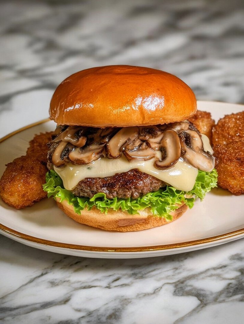 Hardee’s Mushroom Swiss Burger Recipe image 2