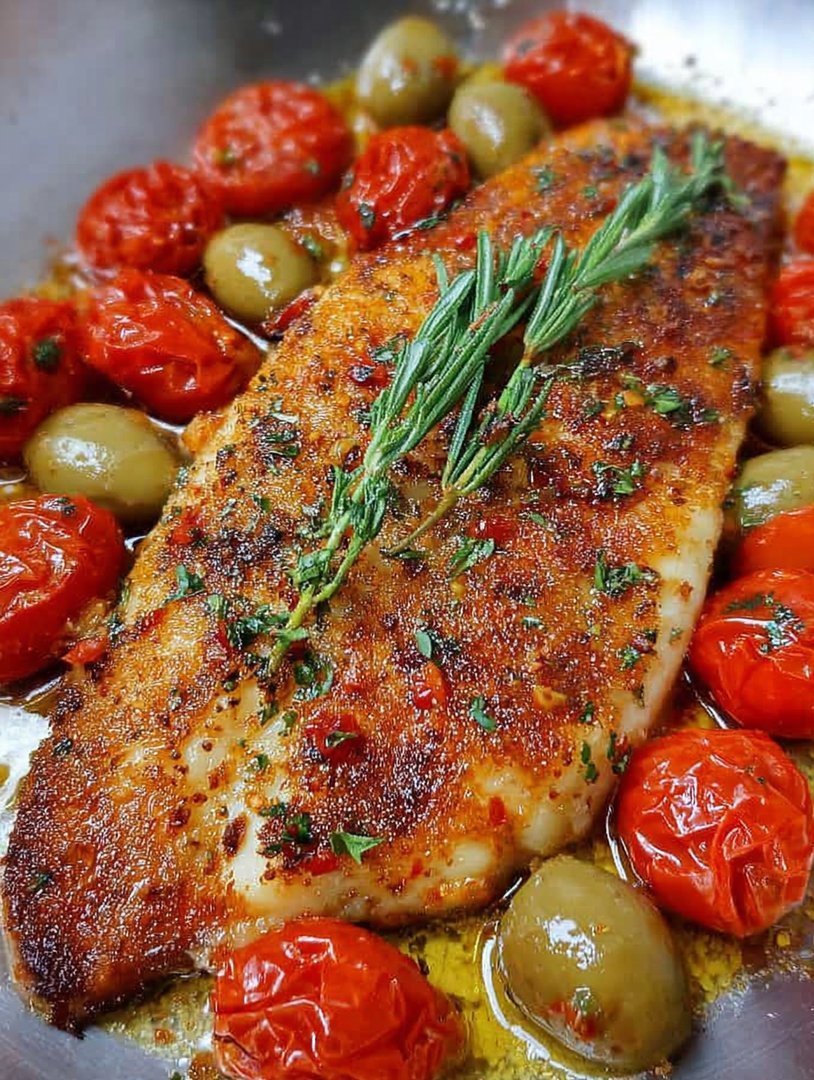 Mediterranean Baked Fish image 2