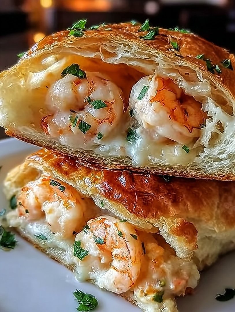 Savory Shrimp and Crab Biscuit Melts image 2